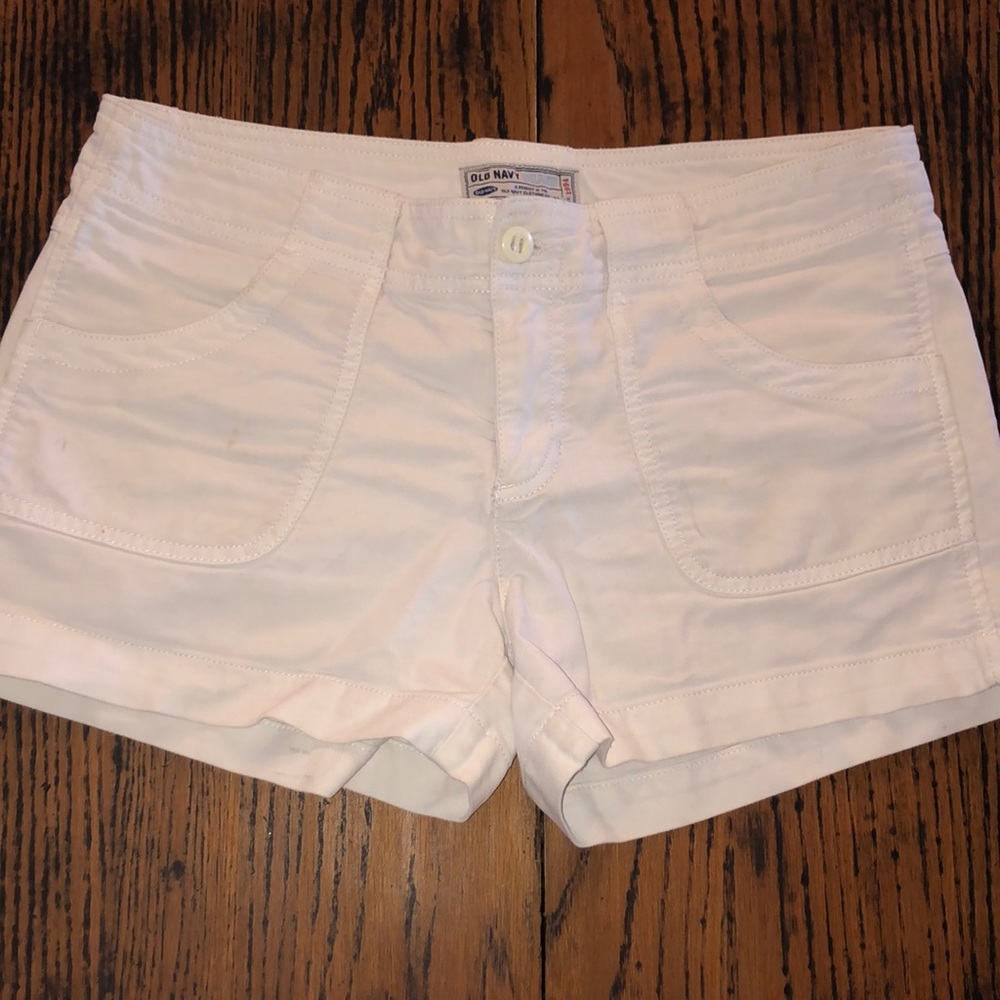 White shorts